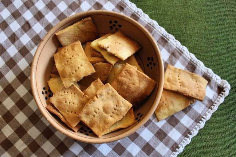 Crackers farina di ceci e polenta senza glutine - Farine Speciali