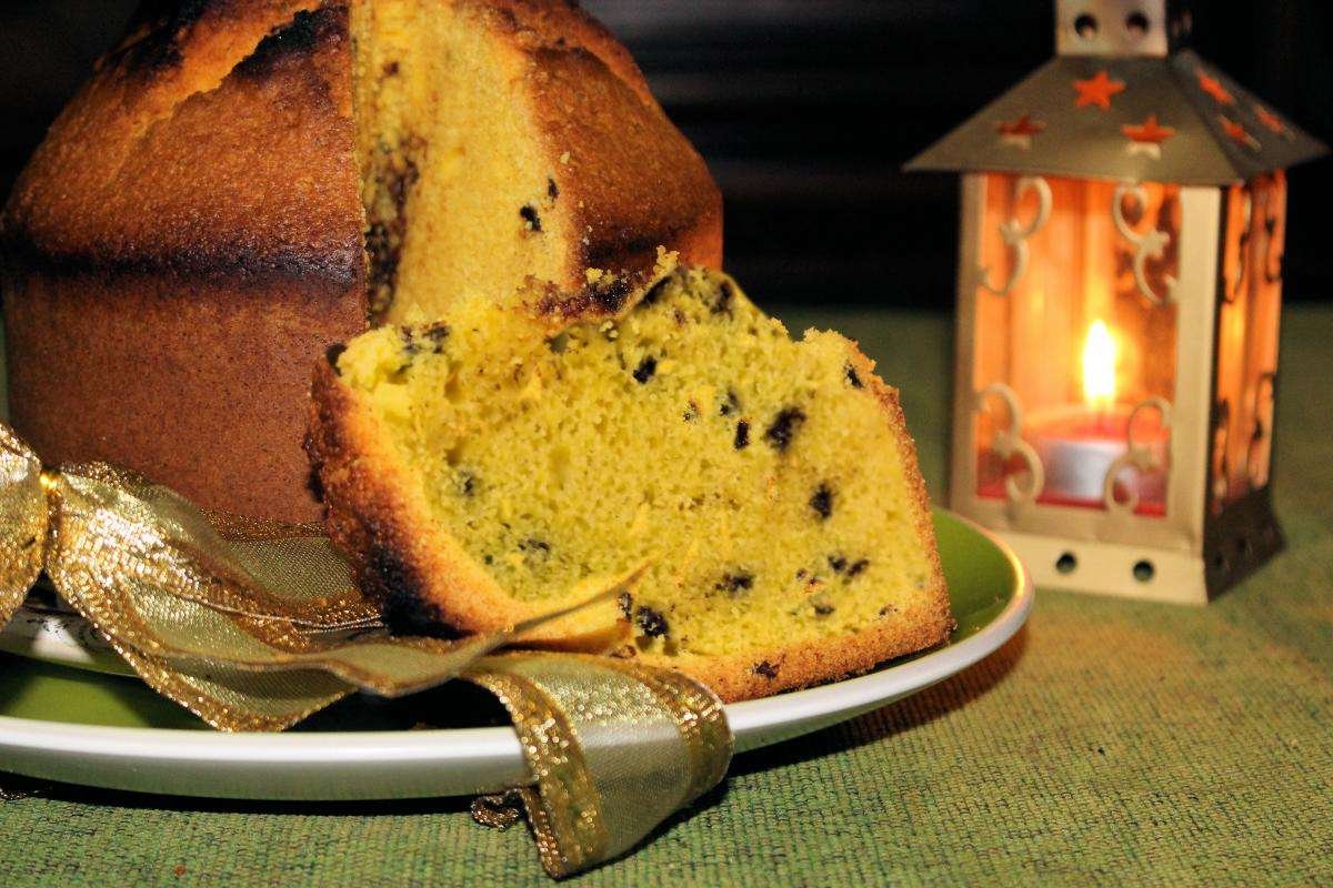 Panettone con farina di mais