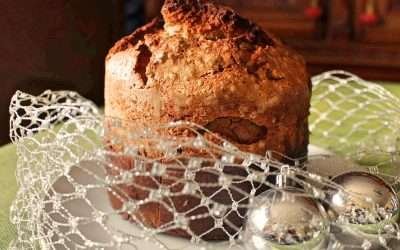 Panettone con farina di castagne