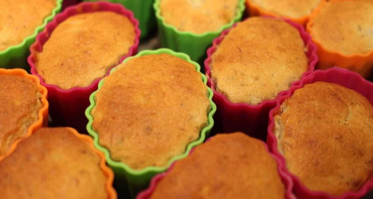 Muffin con farina di riso e banana