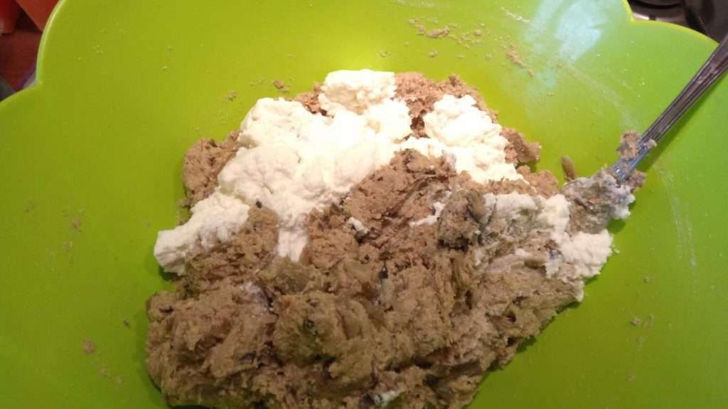 sformato di melanzane senza uova con ricotta