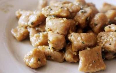 Gnocchi di zucca con farina di castagne
