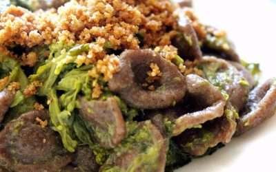 Orecchiette con farina di carrube