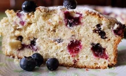 Blueberry cake ricetta americana della torta ai mirtilli