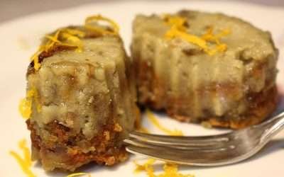 Dolce di mandorle e melanzane