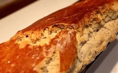 Pan brioche con farina di castagne, lievitazione naturale