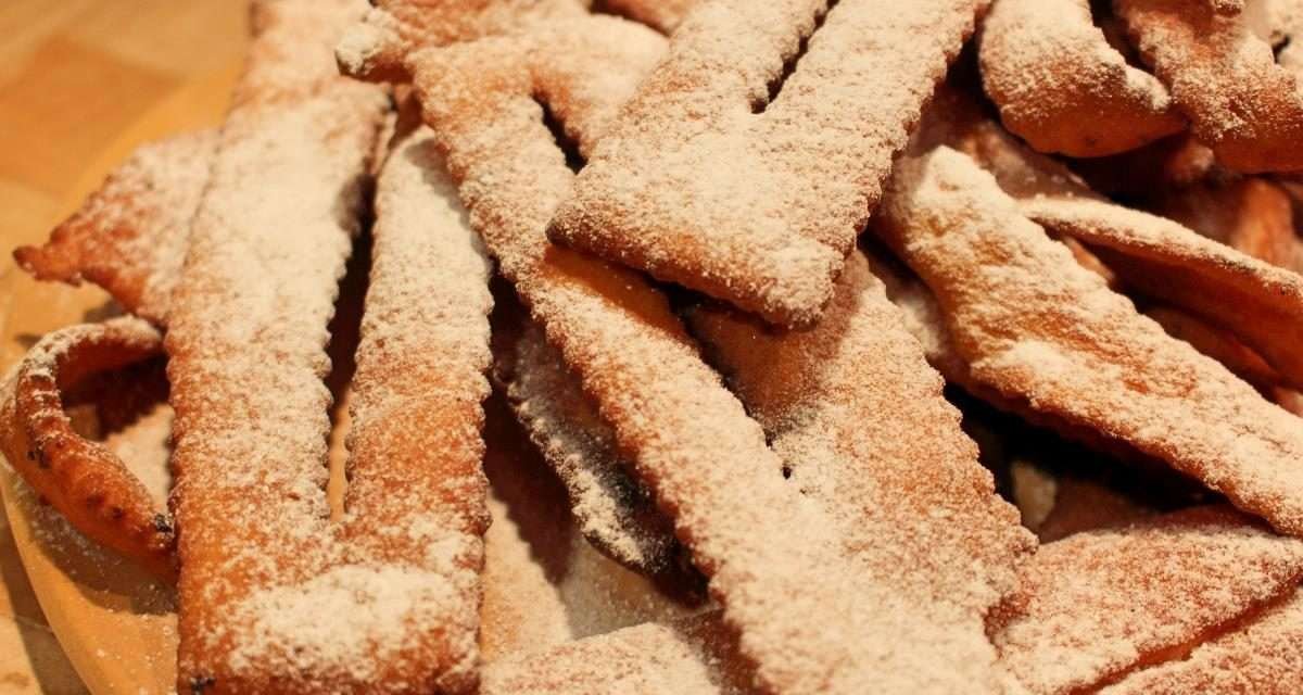 Chiacchiere senza burro e latte