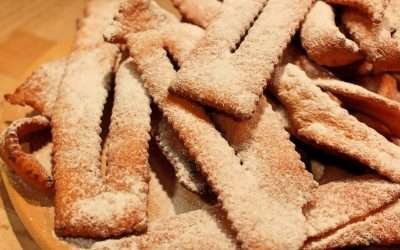 Chiacchiere senza burro e latte