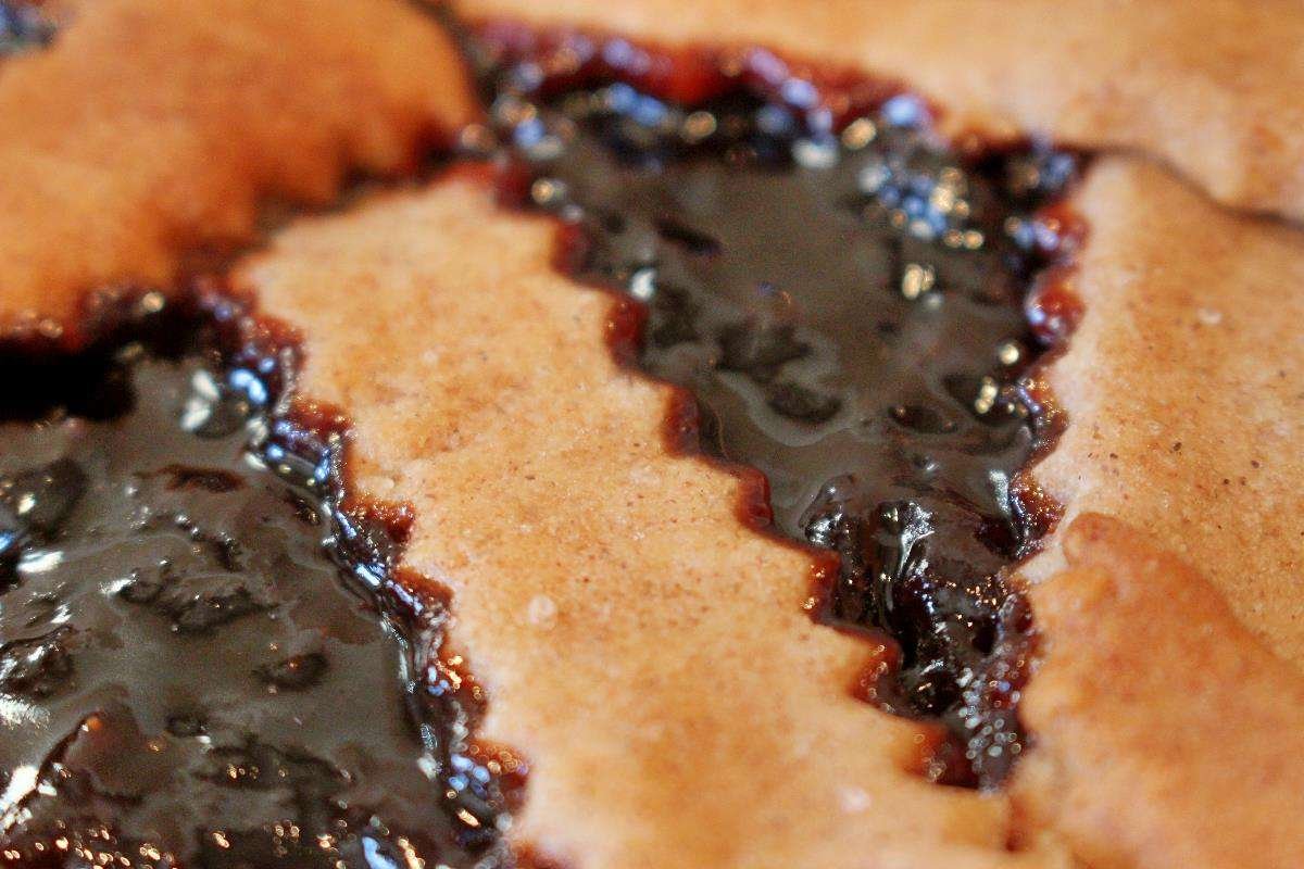 Crostata di grano saraceno e riso senza glutine