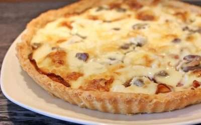 Crostata salata al cocco veloce e stuzzicante