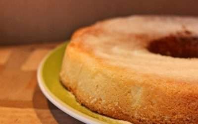 Torta farina di riso e limone senza glutine