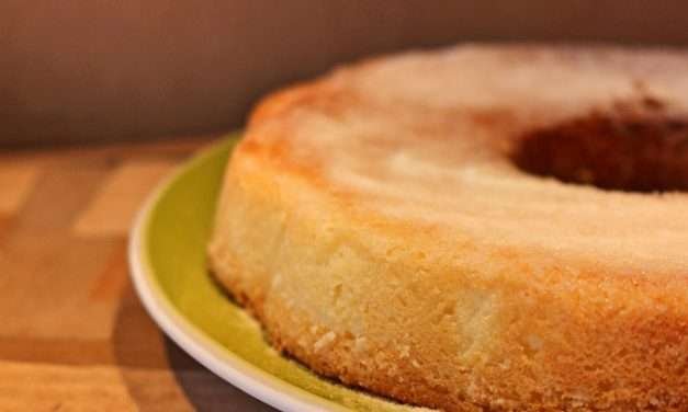 Torta farina di riso e limone senza glutine