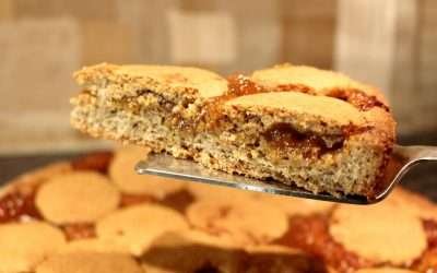 Crostata con farina di orzo