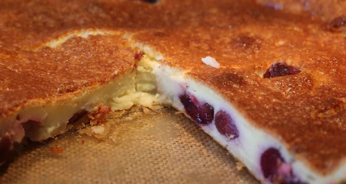 Clafoutis di ciliegie ricetta originale francese