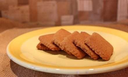 Biscotti zenzero cannella e miele con farina di riso