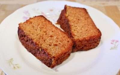 Plumcake cocco e banana senza glutine