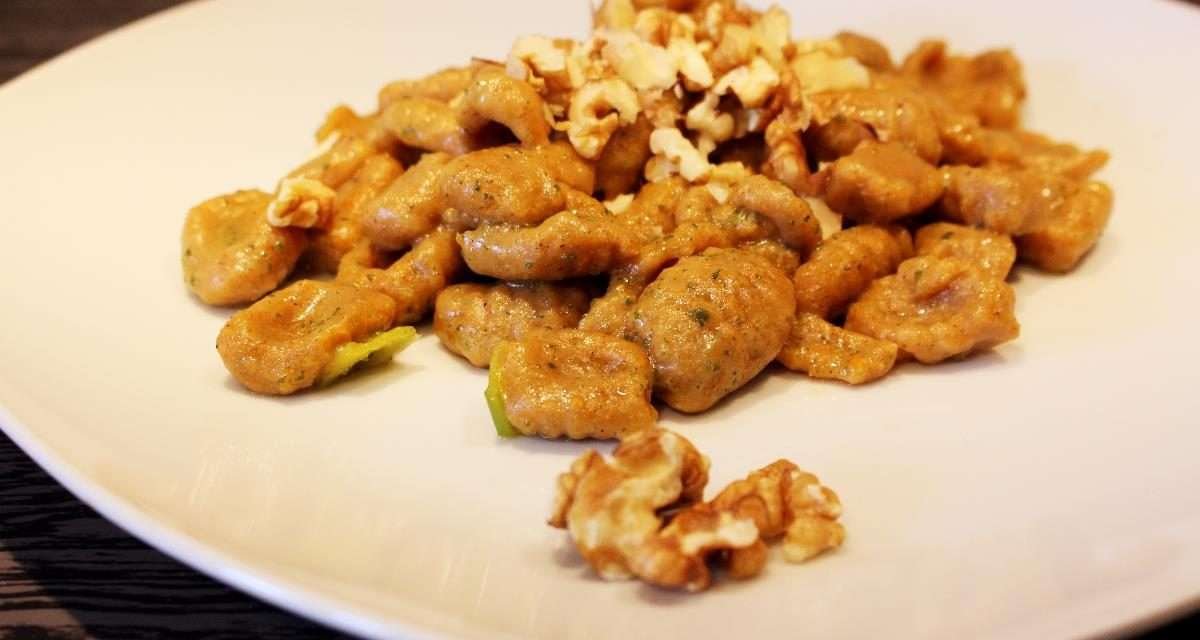 Gnocchi di zucca e grano saraceno