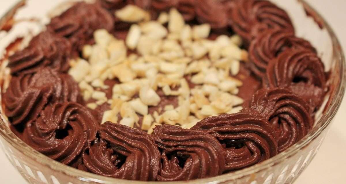 Mousse di ricotta e cioccolato, senza cottura