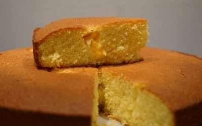 Torta ai mandarini con farina di riso