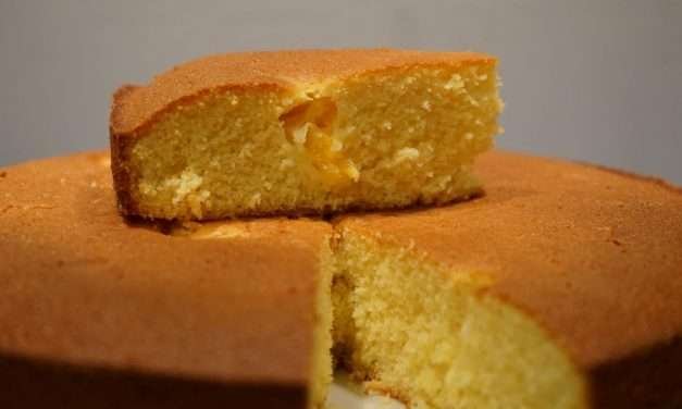 Torta ai mandarini con farina di riso