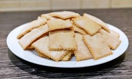 Crackers di riso e ceci ricetta facilissima