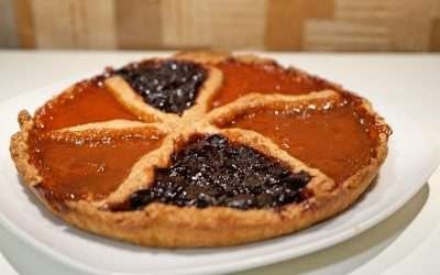 Crostata con farina integrale di grano tenero