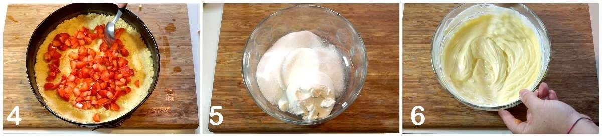 sbriciolata di fragole e mascarpone