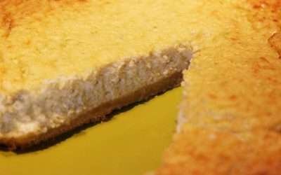 Quiche di cavolfiore al forno, impasto veloce