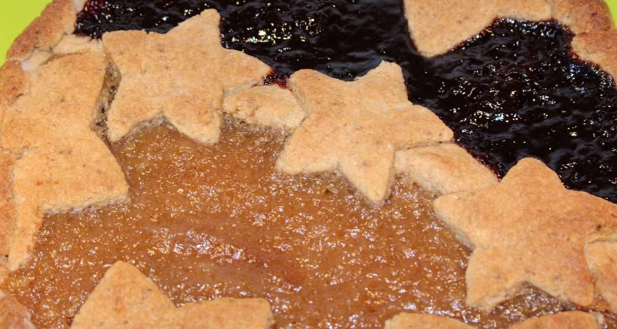 Crostata farina di quinoa e mandorle senza uova