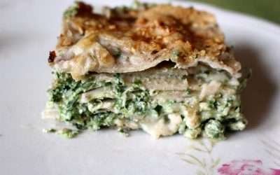 Lasagne di grano saraceno con spinaci – pasta fresca