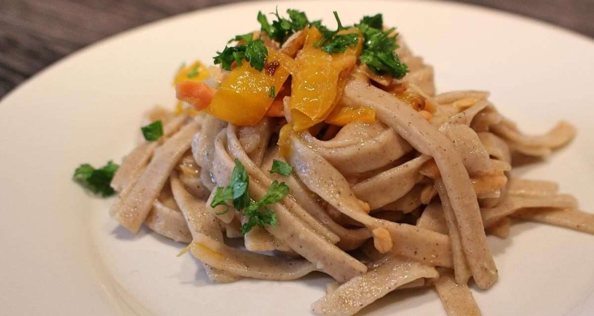 Tagliatelle con grano saraceno pasta fresca facilissima