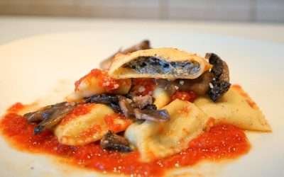 Ravioli ai funghi champignon – primo di sostanza