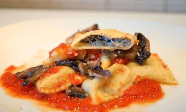 Ravioli ai funghi champignon – primo di sostanza