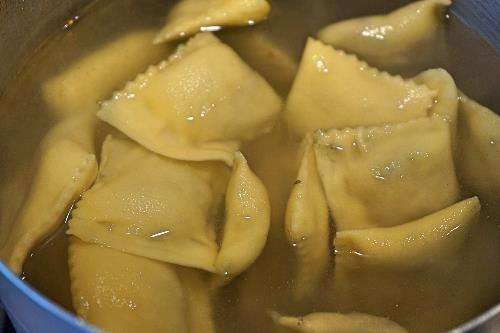 Ravioli ai funghi champignon