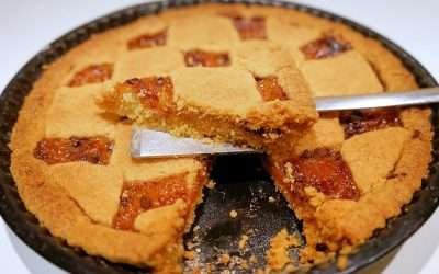 Crostata con farina di semola che si scioglie in bocca