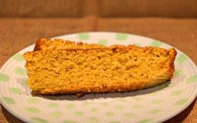 Torta di zucca e nocciole