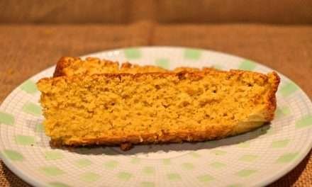 Torta di zucca e nocciole