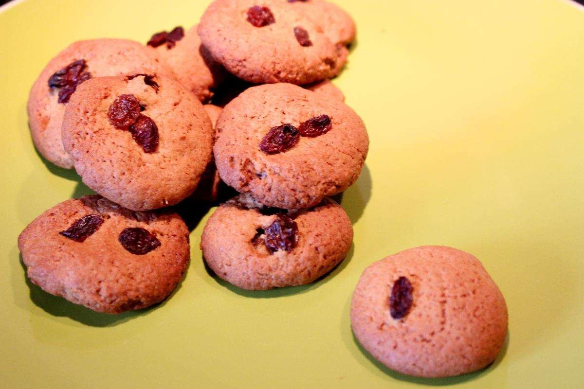 Biscotti con farina di castagne e riso