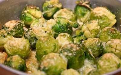 Cavoletti di Bruxelles alla parmigiana un contorno sfizioso