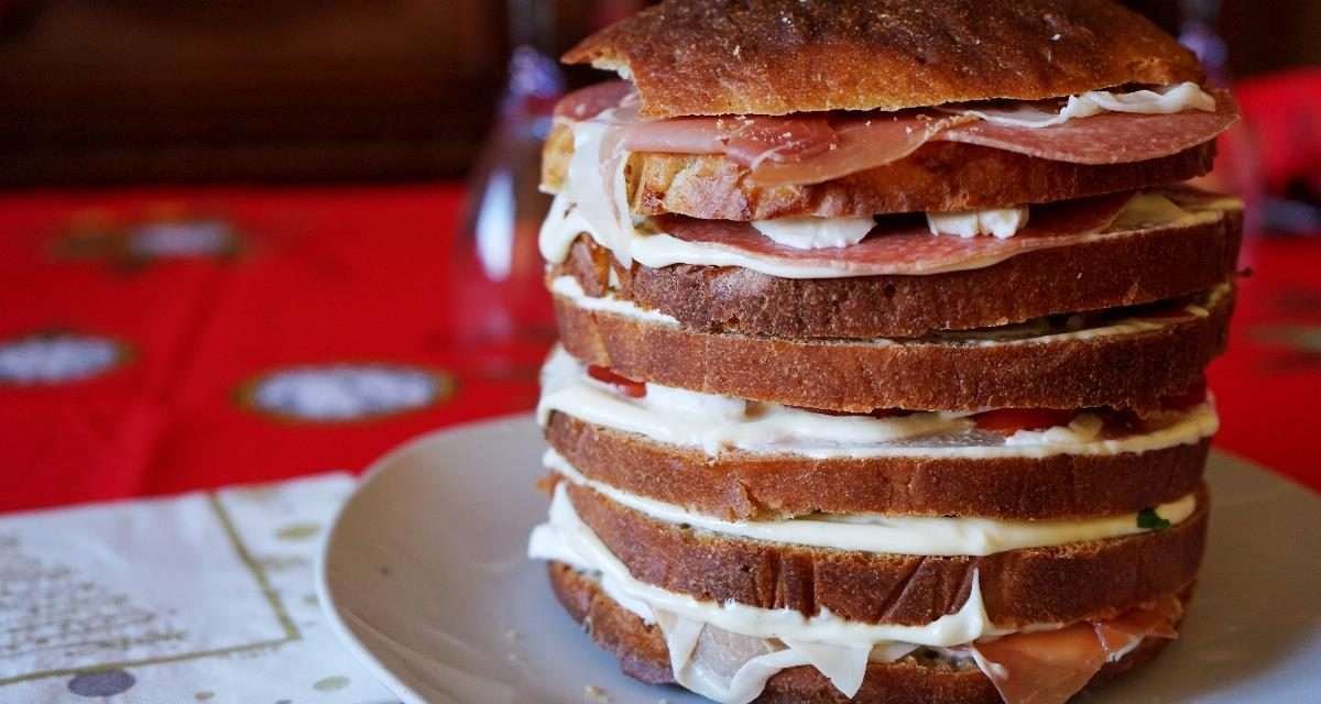 Panettone gastronomico con grano saraceno