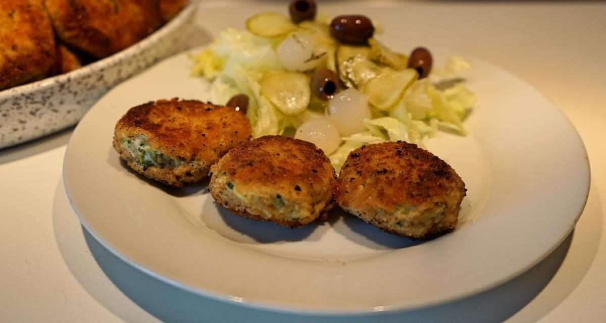 Polpette di zucchine ricotta e cocco