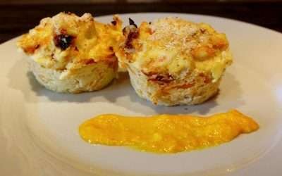 Tortini di merluzzo e zafferano – sformatino di pesce