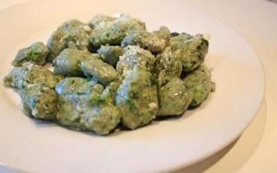 Gnudi senza glutine con spinaci e grano saraceno