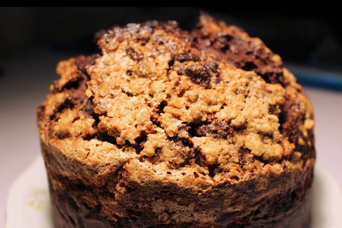 Panettone con farina di riso venere