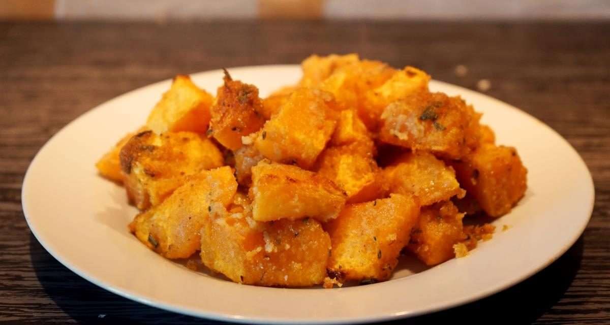 Zucca sabbiosa al forno un contorno gratinato