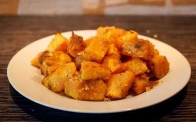 Zucca sabbiosa al forno un contorno gratinato