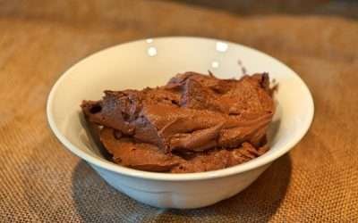 Crema mascarpone e cioccolato fondente senza uova