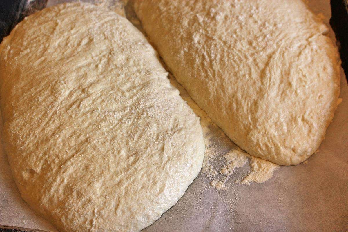 Pane con semola e farina di riso