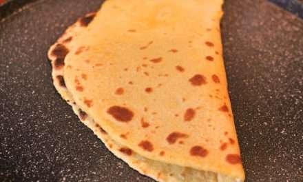 Piadina senza glutine con mais e riso compatta ed elastica