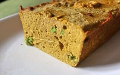 Plumcake salato carote e grano saraceno sformato vegetariano